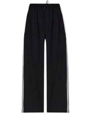 Y-3 Wide Trousers - Black