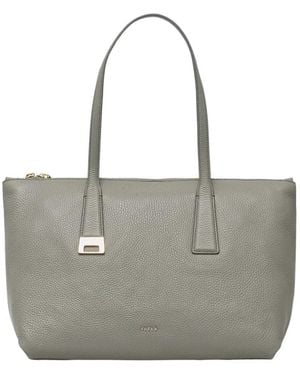 Furla Tassen ,Groen ,Leer Olivia M Tote - Grijs