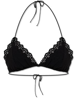 Ulla Johnson Badmode ,Zwart ,Cefalu Badpak Top