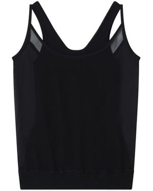 Fendi Viscose Sleeveless Dress - Black