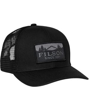 Filson Verstellbare Netz Kappe Wasserabweisend - Schwarz