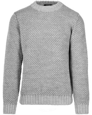Bomboogie Round-Neck Knitwear - Gris