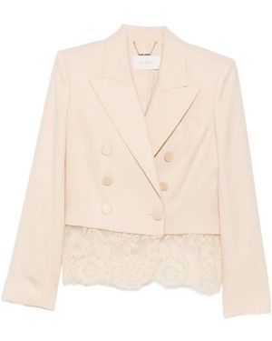 Zimmermann Valiant Spitzen-Blazer - Natur