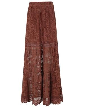 Miss Bikini Maxi Skirts - Brown
