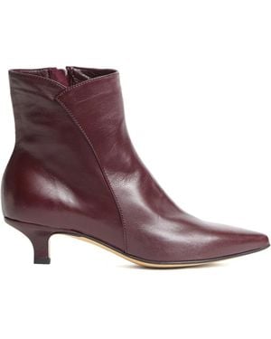 Pomme D'or Heeled Boots - Purple
