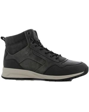 Corina Lace-Up Boots - Black