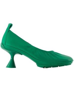 Camper Schoenen ,Groen ,Leer Right Left Pump