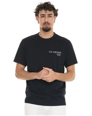 Fay T-Shirts - Nero