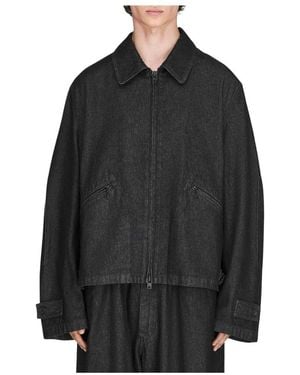 Y-3 Jassen ,Zwart ,Denim Denim Blouson
