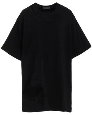 Yohji Yamamoto T-Shirts - Black