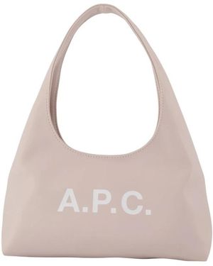 A.P.C. Baby Ninon Schoudertas - Grijs