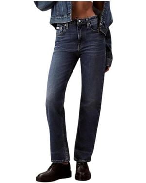 Calvin Klein Straight Jeans - Bleu