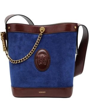 Versace Bucket Bags - Blue