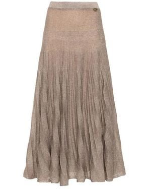 Twinset Midi Skirts - Marrón