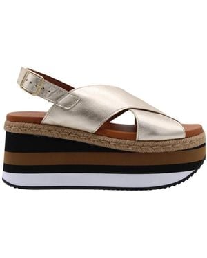 Sweet Pants Wedges - Brown