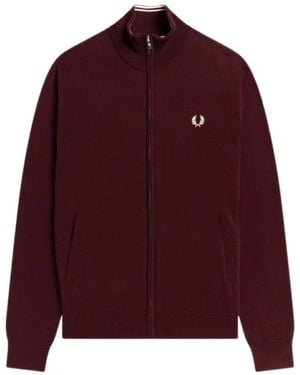Fred Perry Zip-Throughs - Red