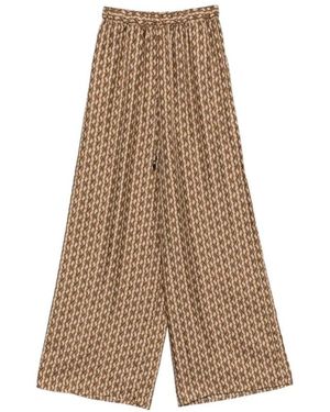 Max Mara Weite Hosen - Braun