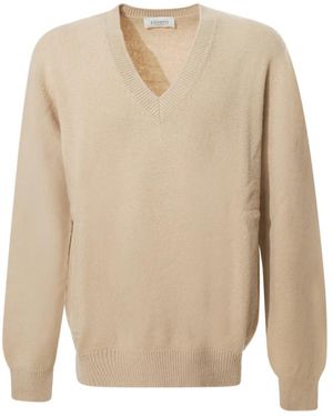 Laneus V-Neck Knitwear - Neutro