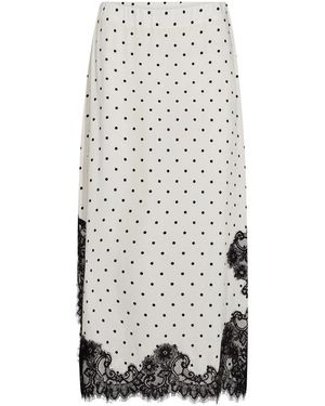 co'couture Midi Skirts - White