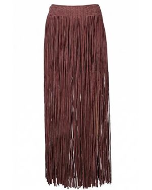 Alysi Maxi Skirts - Purple
