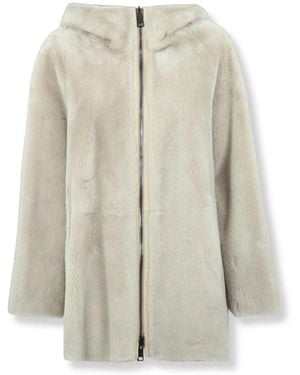 Suprema Faux Fur & Shearling Jackets - Neutro