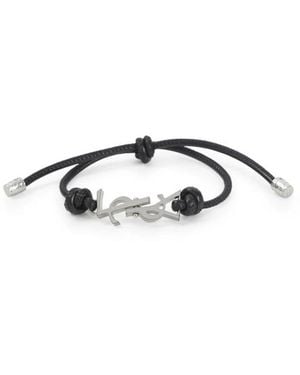 Saint Laurent Bracelets - Black