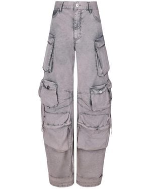 The Attico Loose-Fit Jeans - Gris