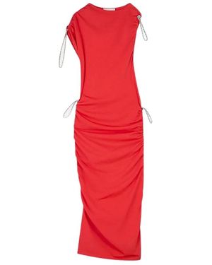 Coperni Kleedjes ,Rood ,Maxi Kleedjes