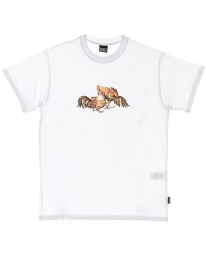 Propaganda Weißes Fight Tee Kurzarm T-Shirt