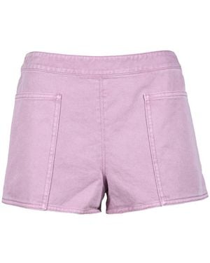 Max Mara Short Shorts - Purple