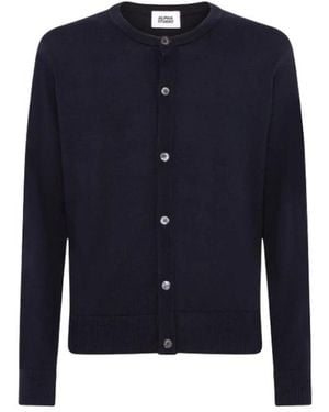 Alpha Studio Cardigan Coreana Basic - Blau
