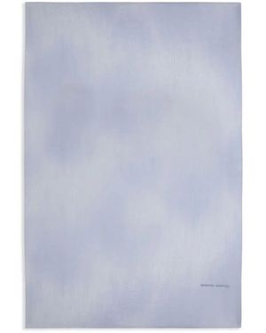 Ermanno Scervino Himmelblauer seidenschal
