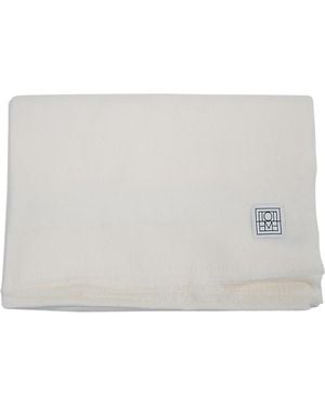 TOTEME Winter Scarves - White