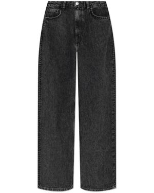 Samsøe & Samsøe Straight Jeans - Negro