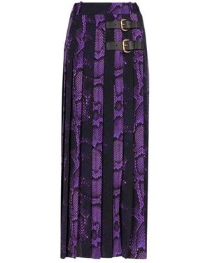 Roberto Cavalli Midi Skirts - Viola