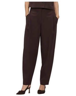 Bruuns Bazaar Broeken ,Bruin ,Polyester Ruby Sus Bbjonat Broek