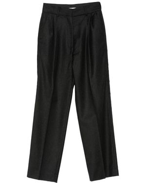 Blazé Milano Broeken ,Zwart ,Rechte Broek