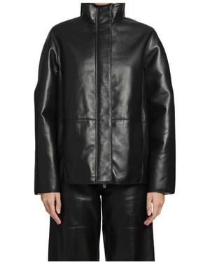 RETORI Leather Jackets - Black