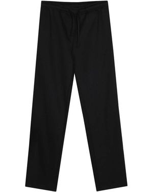 032c Schwarze Baumwoll-Joggerhose