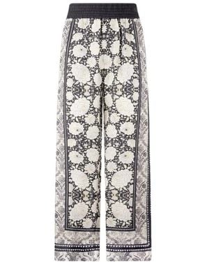Roberto Cavalli Wide Trousers - Black