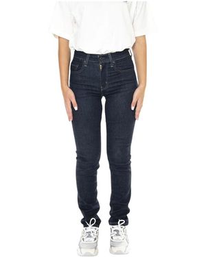 Levi's 724 High Rise Gerades Jeans - Blau