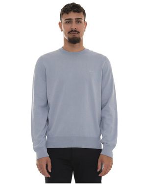 HUGO Round-Neck Knitwear - Gris