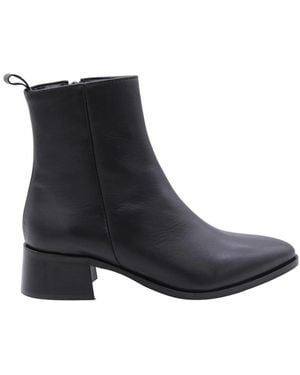 E mia Heeled Boots - Black