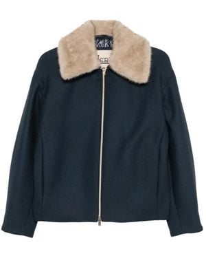 Herno Faux Fur & Shearling Jackets - Azul