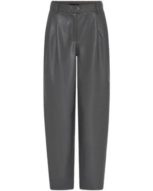 Bruuns Bazaar Tapered Trousers - Grey
