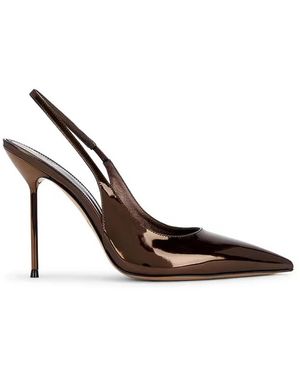 Paris Texas Court Shoes - Brown