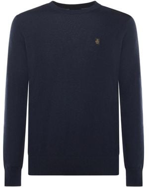 Refrigiwear Round-Neck Knitwear - Azul