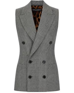 Dolce & Gabbana Gilet Met Dubbele Rij Knopen - Grijs