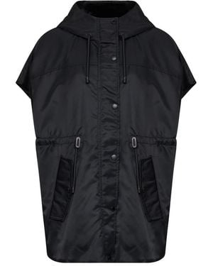 Weekend by Maxmara Jassen ,Zwart ,Katoen Waterafstotend Twill Gilet