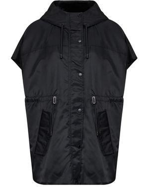 Weekend by Maxmara Jassen ,Zwart ,Katoen Waterafstotend Twill Gilet